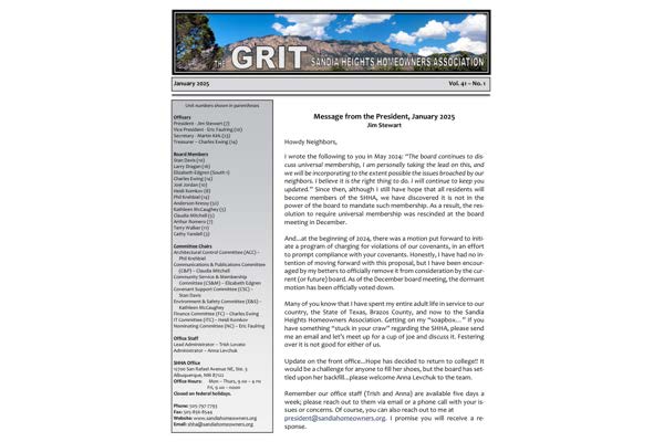 Grit January 2025 image